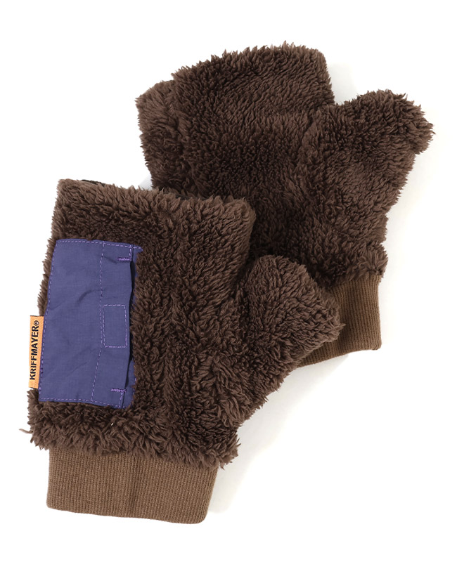 KRIFF MAYER Kid's Collection クリフメイヤー ボア 手袋 冷え対策
