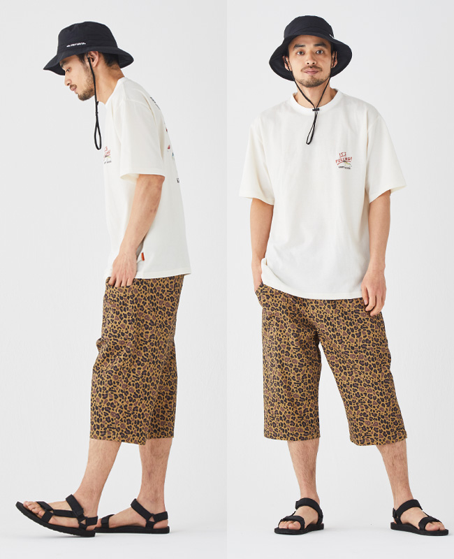 クリフメイヤー KRIFF MAYER メンズ ボトムス 7分丈 半端丈 ショートパンツ ステテコパンツ ウエストゴム 無地 接触冷感 LOHATECO ロハテコクロップドパンツ | KRIFF MAYER | 05