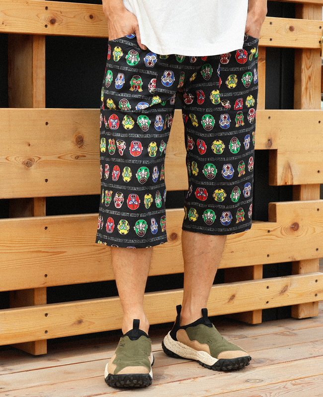 クリフメイヤー KRIFF MAYER メンズ ボトムス 7分丈 半端丈 ショートパンツ ステテコパンツ ウエストゴム 無地 接触冷感 LOHATECO ロハテコクロップドパンツ | KRIFF MAYER | 06