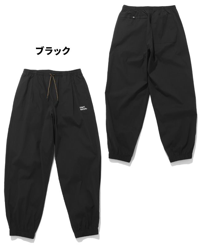 クリフメイヤー KRIFF MAYER メンズ ボトムス ロングパンツ フルレングス ワイド イージーパンツ 撥水 ワンタック ウエストゴム コンフォートジョガーパンツ | KRIFF MAYER | 02