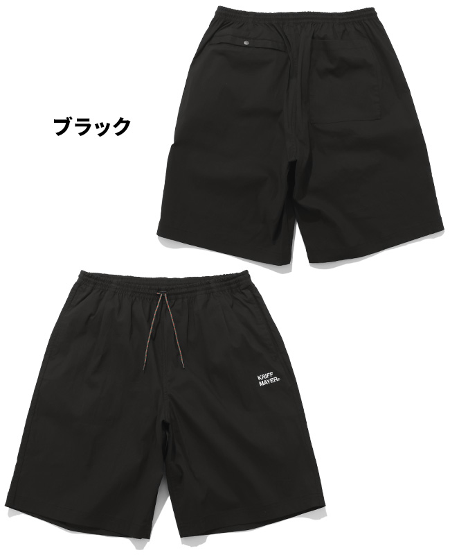 クリフメイヤー KRIFF MAYER メンズ ボトムス ショーツ 短パン 膝上丈 ハーフパンツ イージーパンツ ストレッチ 無地 夏 WEB限定 コンフォートショートパンツ | KRIFF MAYER | 01