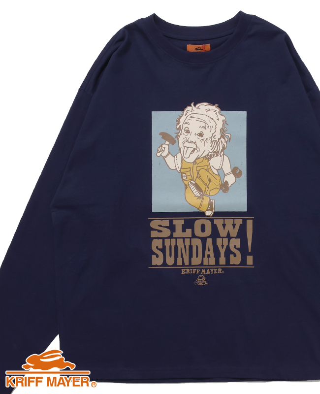 クリフメイヤー KRIFF MAYER メンズ ユニセックス 長袖 Tシャツ プリント シンプル カジュアル 綿100 コットン 春 夏 ジェントルニキ ロンT 日曜大工 | KRIFF MAYER | 02