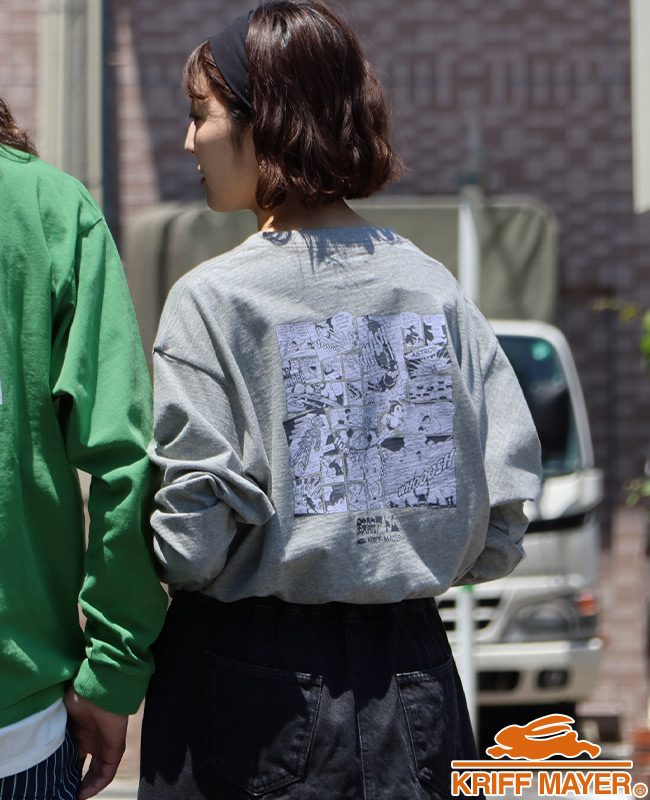 クリフメイヤー KRIFF MAYER メンズ レディース ユニセックス Tシャツ 長袖 バックプリント 2026SS 手塚治虫 キャラクター コラボ ロン T アトム | KRIFF MAYER | 02