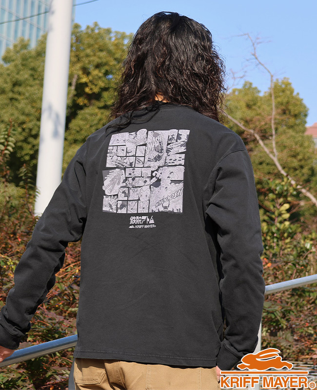 クリフメイヤー KRIFF MAYER メンズ レディース ユニセックス Tシャツ 長袖 バックプリント 2026SS 手塚治虫 キャラクター コラボ ロン T アトム | KRIFF MAYER | 03