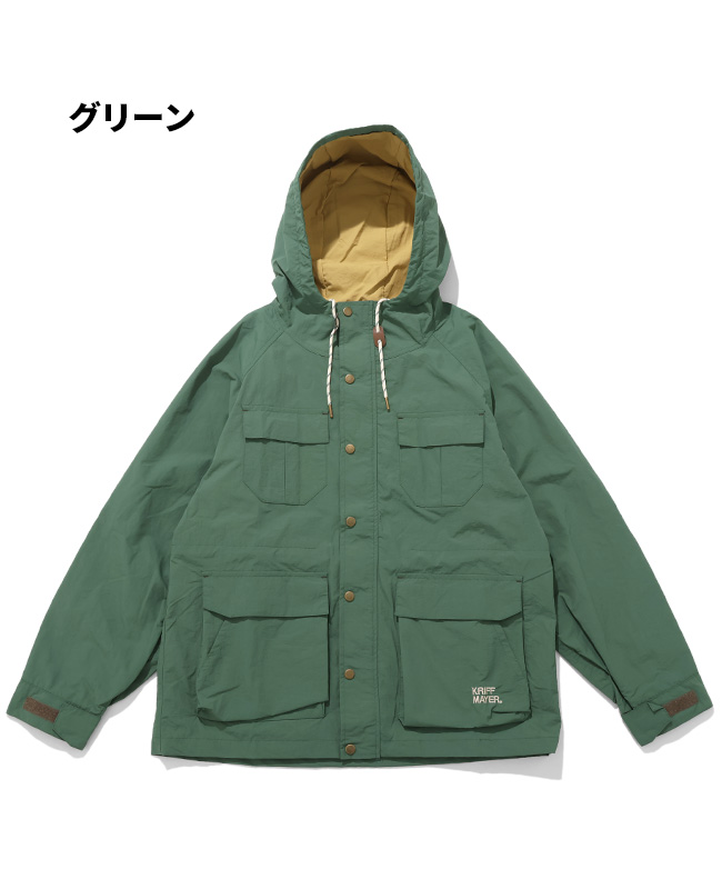 クリフメイヤー KRIFF MAYER メンズ ユニセックス アウター 撥水 防汚 マンパ マウンパ 無地 アウトドア アメカジ 春 秋 クリーネスマウンテンパーカー | KRIFF MAYER | 04