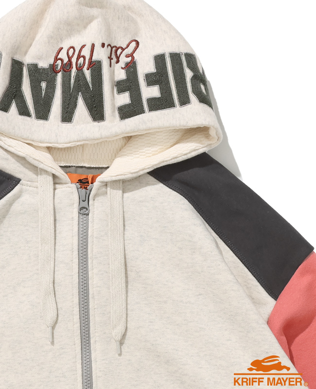 クリフメイヤー KRIFF MAYER メンズ ユニセックス スウェット ストレッチ カジュアル アメカジ フーディー のび~る 裏毛 フード 刺繍 パーカー | KRIFF MAYER | 04