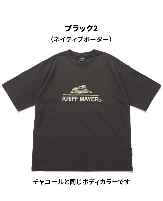 クリフメイヤー KRIFF MAYER メンズ ユニセックス Tシャツ クルーネック 丸首 ブランドロゴ プリント カットソー アメカジ 夏 フライングラビット半袖T | KRIFF MAYER | 06