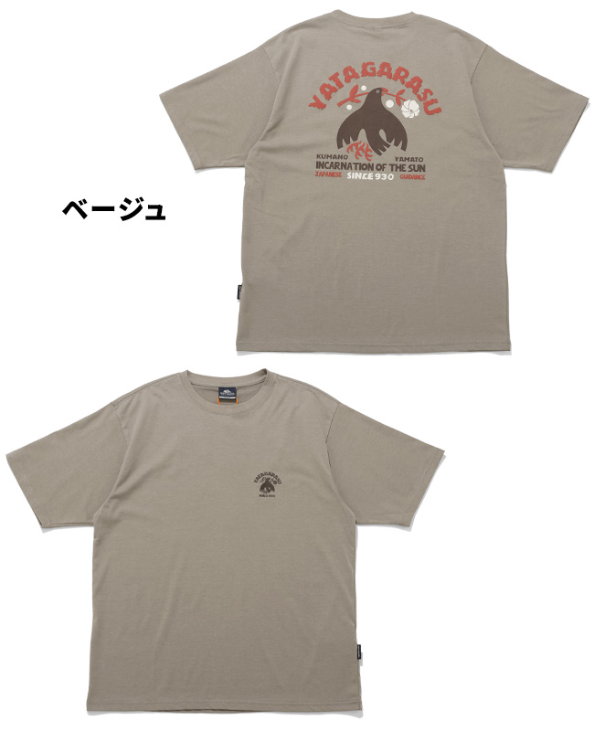 クリフメイヤー KRIFF MAYER メンズ ユニセックス Tシャツ ロゴ バックプリント ドライ 吸水速乾 乾きやすい 涼しい アメカジ 夏 COOLMAX 半袖T 八咫烏 | KRIFF MAYER | 03