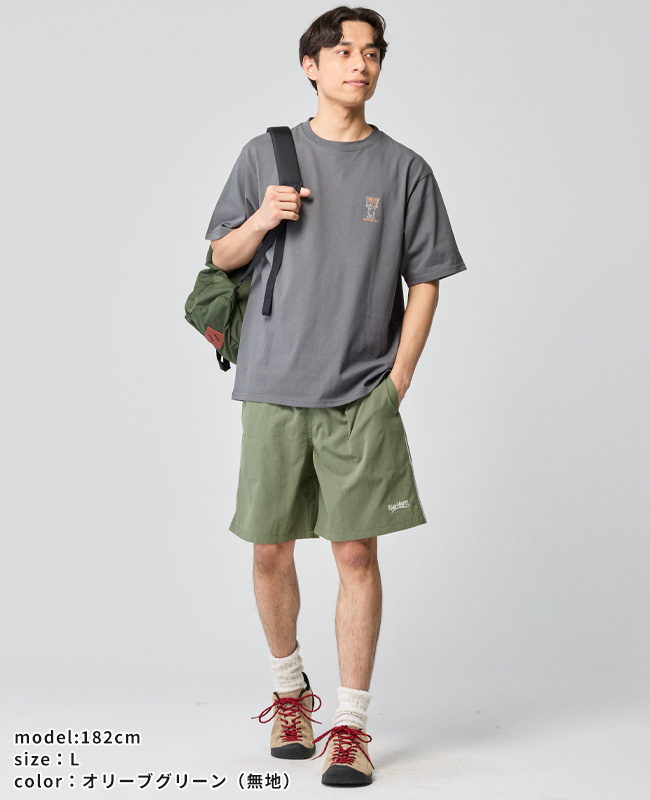 BANEL オリーブグリーン ショートパンツ KRIFF MAYER（クリフメイヤー） メンズ ボトムス ショートパンツ