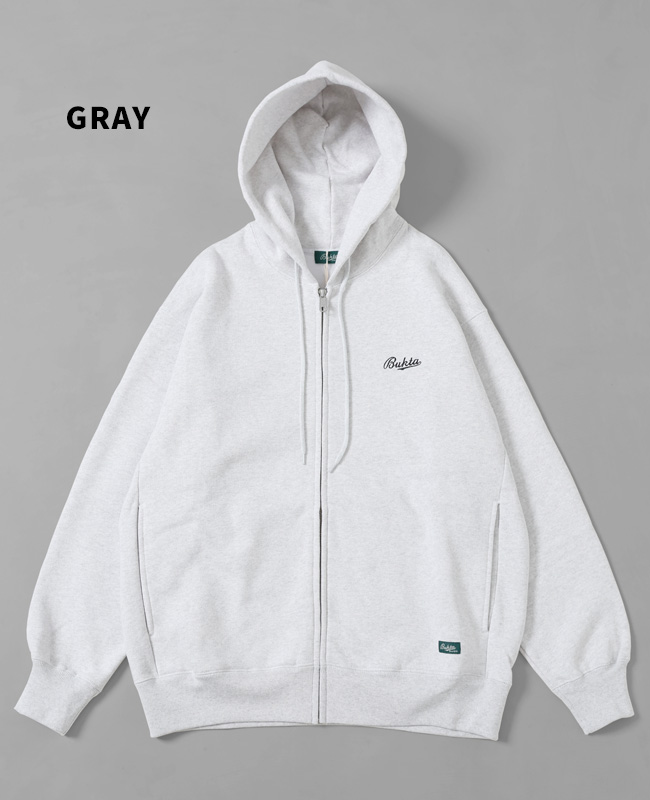 Bukta（バクタ） メンズ スウェット フーディー フルジップパーカー