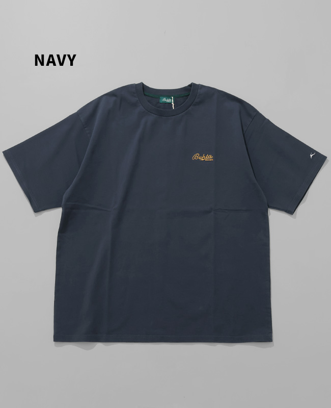 バクタ Bukta メンズ ユニセックス 半袖 Tシャツ ロゴプリント バックプリント アメカジ カジュアル スポーツ ストリート 夏 ヘビーウェイトバックロゴT 刺繍 | Bukta | 04