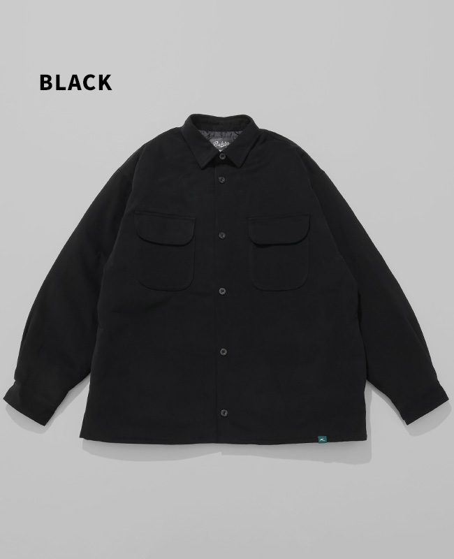 バクタ Bukta メンズ ユニセックス アウター ブルゾン シャツジャケット 長袖 羽織り 防寒 暖かい アメカジ ストリート 春 秋 冬 中綿CPOジャケット | KRIFF MAYER | 01