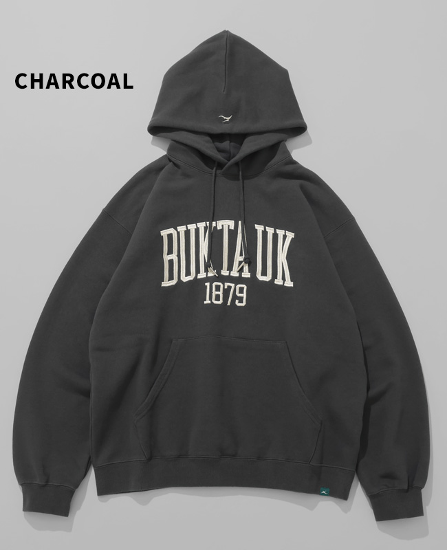 バクタ Bukta メンズ ユニセックス フーディー プルパーカー 長袖 スウェット ロゴ ヘビーオンス アメカジ スポーツ 秋 冬 春 ヘビー裏毛刺繍パーカー | KRIFF MAYER | 02
