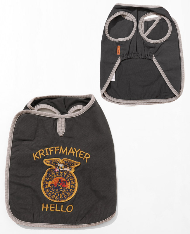 クリフメイヤードッグ KRIFF MAYER DOG アメカジ ドッグ お揃い 犬服 丈夫 ヴィンテージ感 ペアルック 軽い カラフル 着脱簡単 小型犬 中型犬 FFA ベスト | KRIFF MAYER | 02