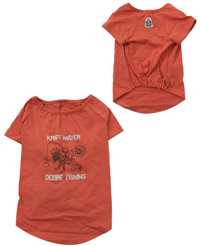 クリフメイヤードッグ KRIFF MAYER DOG Tシャツ ドッグ お揃い 犬服 ペアルック 綿100 カジュアル 抜け毛対策 着脱簡単 半袖 カラフル チルタイム T 釣り | KRIFF MAYER | 04