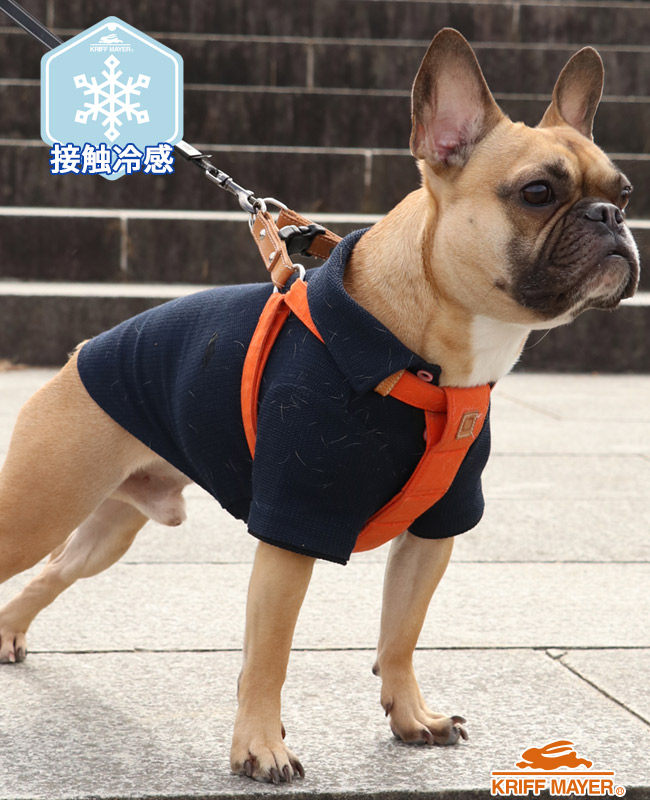 クリフメイヤードッグ KRIFF MAYER DOG ポロシャツ ドッグ お揃い 犬服 ペアルック 接触冷感 ボタン お洒落 抜け毛対策 着脱簡単 冷感 リンクス カノコ ポロ | KRIFF MAYER | 05