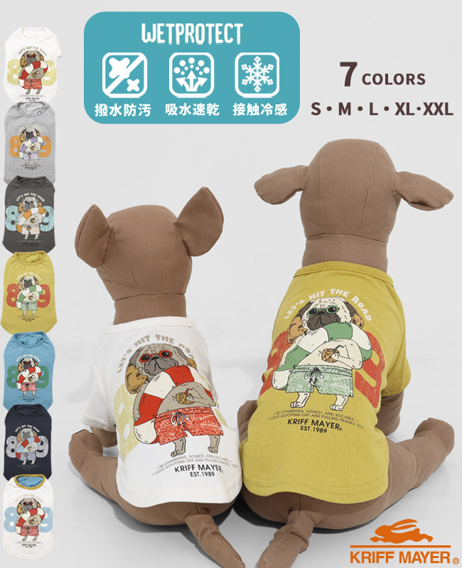 犬服・アクセサリー kurikuri KRIFF MAYER（クリフメイヤー） ドッグ KRIFF MAYER DOG プリントT お