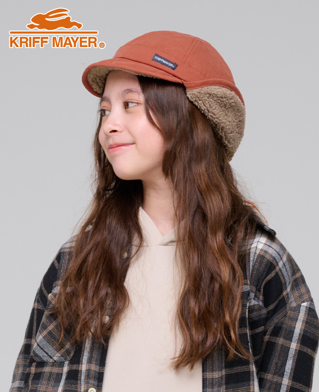 クリフメイヤー KRIFF MAYER 帽子 キャップ 耳当て 冬 防寒 贈り物 ギフト キッズ レディース 裏ボア フライトキャップ | KRIFF MAYER Kid's Collection | 03