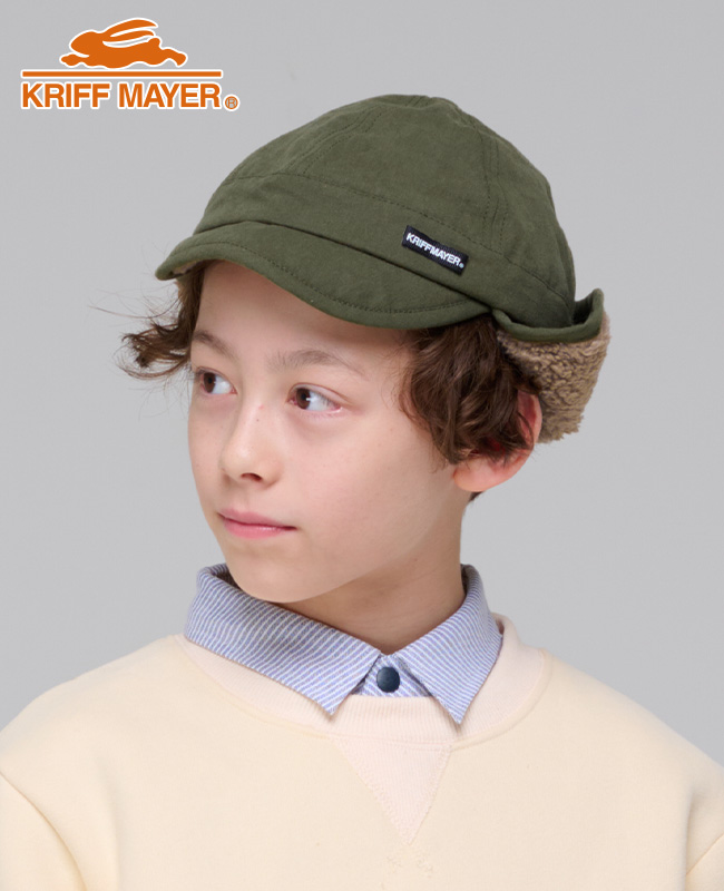 クリフメイヤー KRIFF MAYER 帽子 キャップ 耳当て 冬 防寒 贈り物 ギフト キッズ レディース 裏ボア フライトキャップ | KRIFF MAYER Kid's Collection | 04
