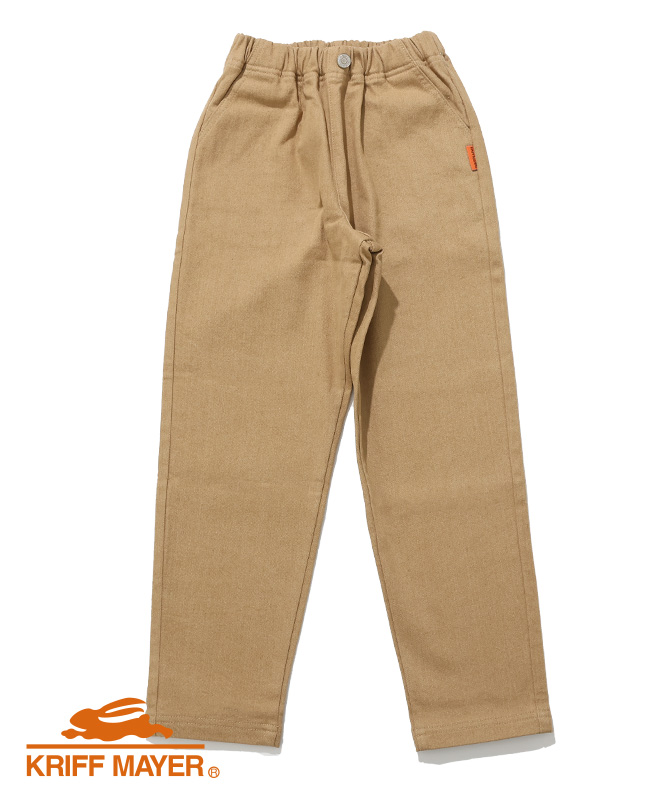 クリフメイヤー キッズ KRIFF MAYER KIDS 子供服 長ズボン ロングパンツ ズボン デニム 小学生 中学生 2025FW 裏起毛 カラーデニム ゆったり パンツ | KRIFF MAYER Kid's Collection | 02