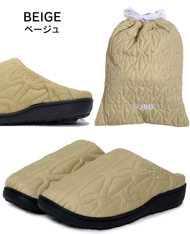 SUBU OUTLINE スブ サンダル メンズ レディース サンダル スリッポン スリッパ ルームシューズ 室内履き 温か中綿入り 防寒 | SUBU | 03