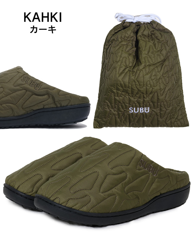 SUBU OUTLINE スブ サンダル メンズ レディース サンダル スリッポン スリッパ ルームシューズ 室内履き 温か中綿入り 防寒 | SUBU | 04