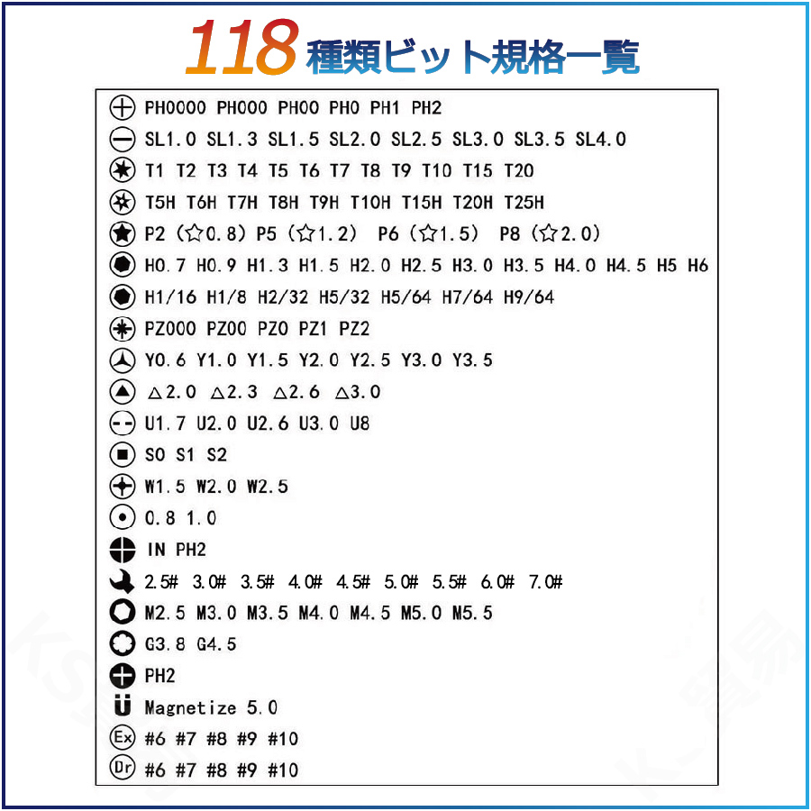 精密ドライバーセット 139in1 S2素材 多機能 Y型 星型 DIY電動ドリル装着可 磁気 磁石 マグネット 収納 持ち運び 軽量 コンパクト ks貿易