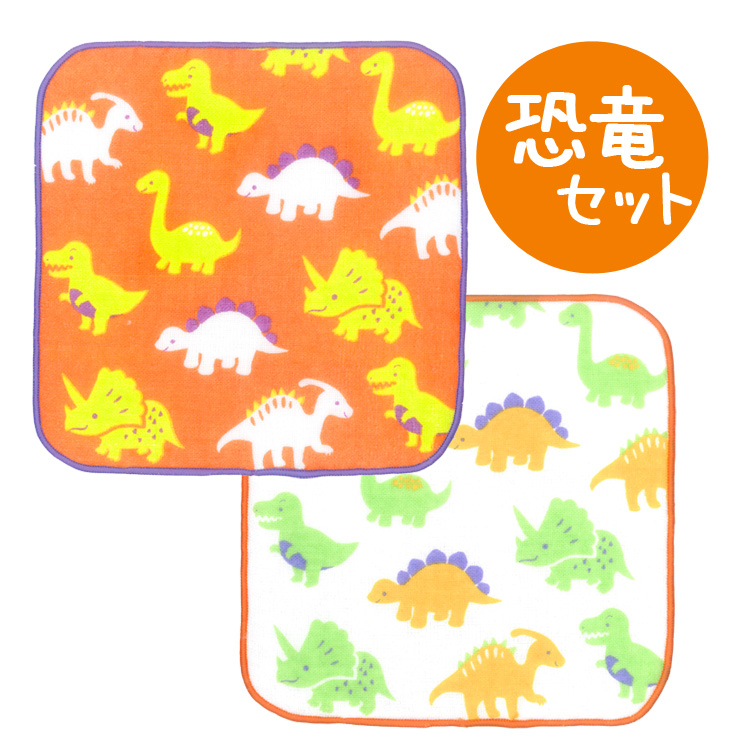 ミニ タオルハンカチ 2枚 セット 子供 キッズ 入園 入学 送料