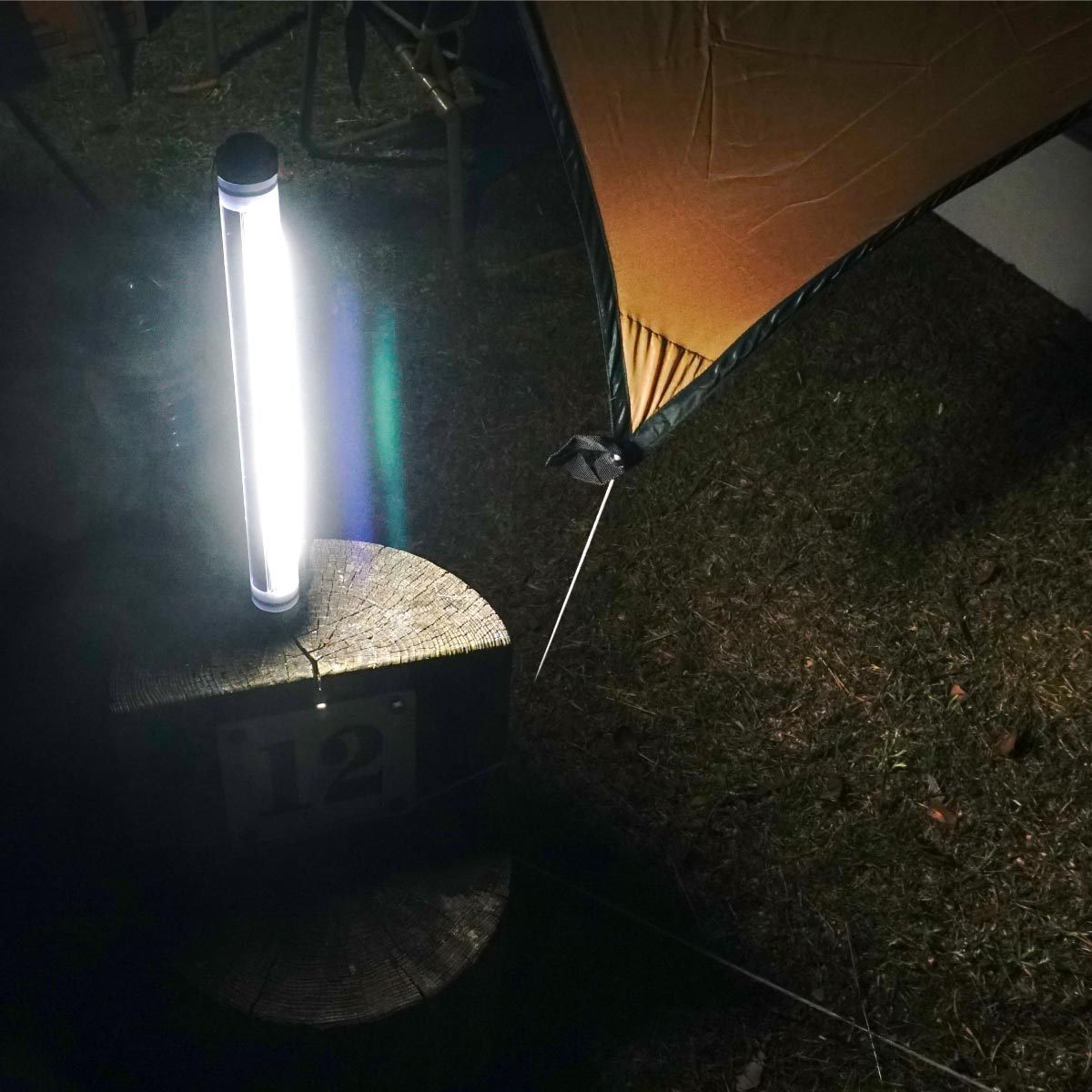 ランタン LED USB 充電式 Q7 チャージランプ 防水 ハンディライト