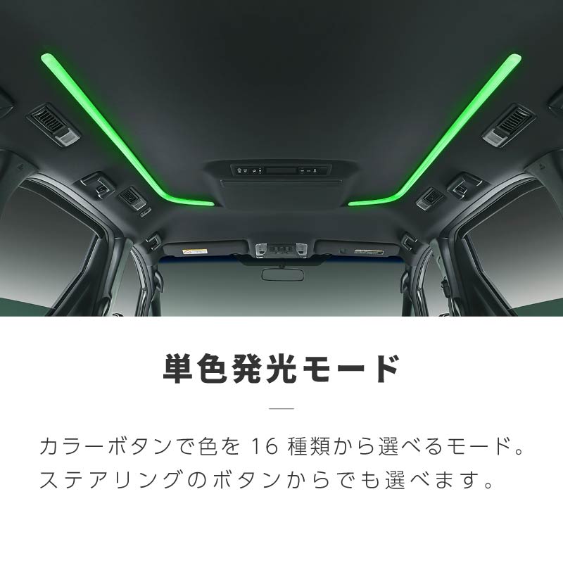 ヴェルファイア 30系 前期 後期 ルーフカラーイルミネーション
