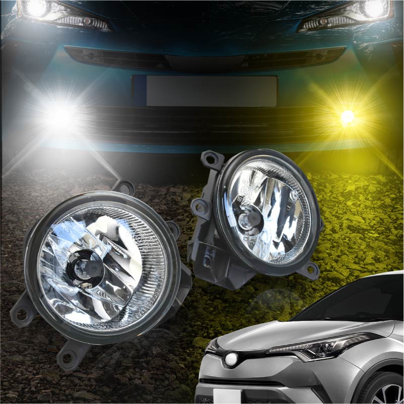 トヨタ C-HR CHR フォグランプ ユニット H11 ガラスレンズ 純正タイプ