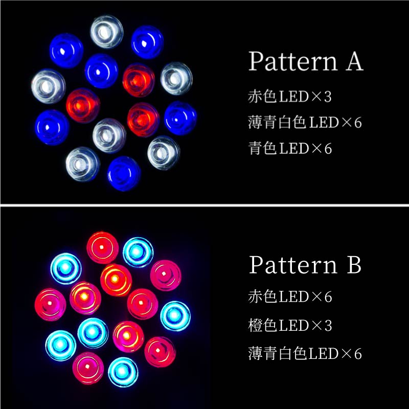 アクアリウム LED ライト 水槽 照明 45W 15LED 電球型 E26 E27