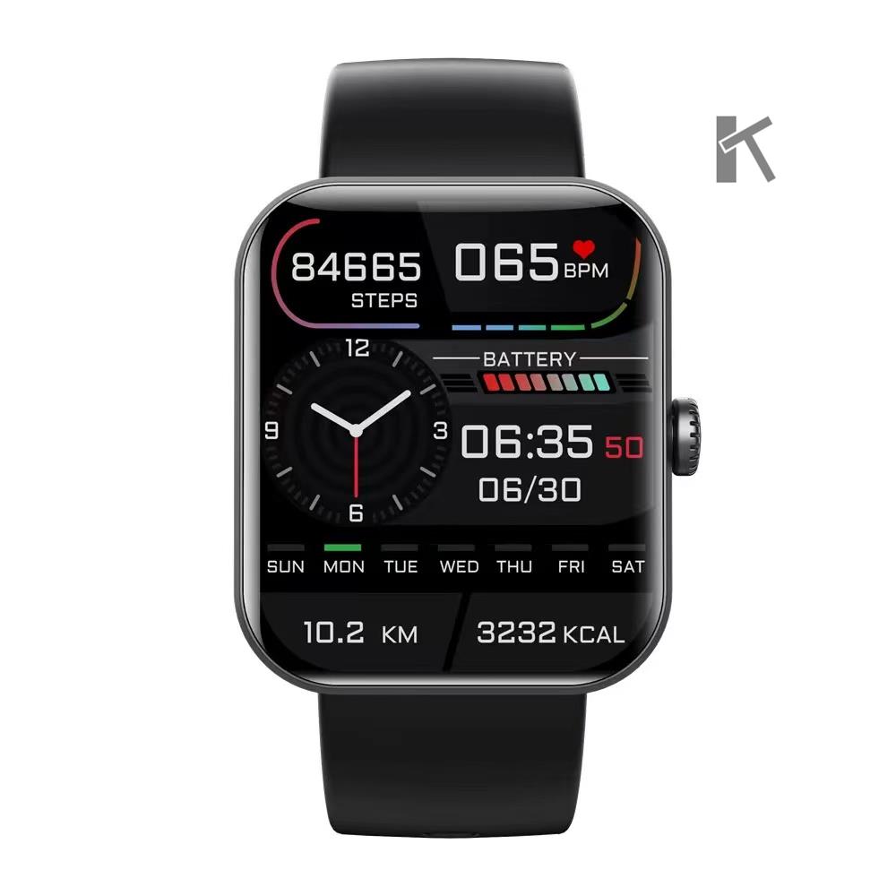 即納 F57L スマートウォッチ 日本製センサー 1.91インチ Phone Android