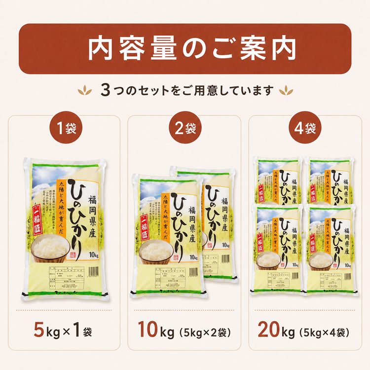 ヒノヒカリ 米 20kg 送料無料 白米 ひのひかり 福岡県産 令和7年産 5kg