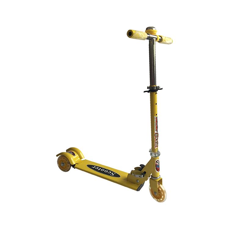 Hill Stone（ヒルストーン） キックボード 子供 3輪 ブレーキ付き 光る