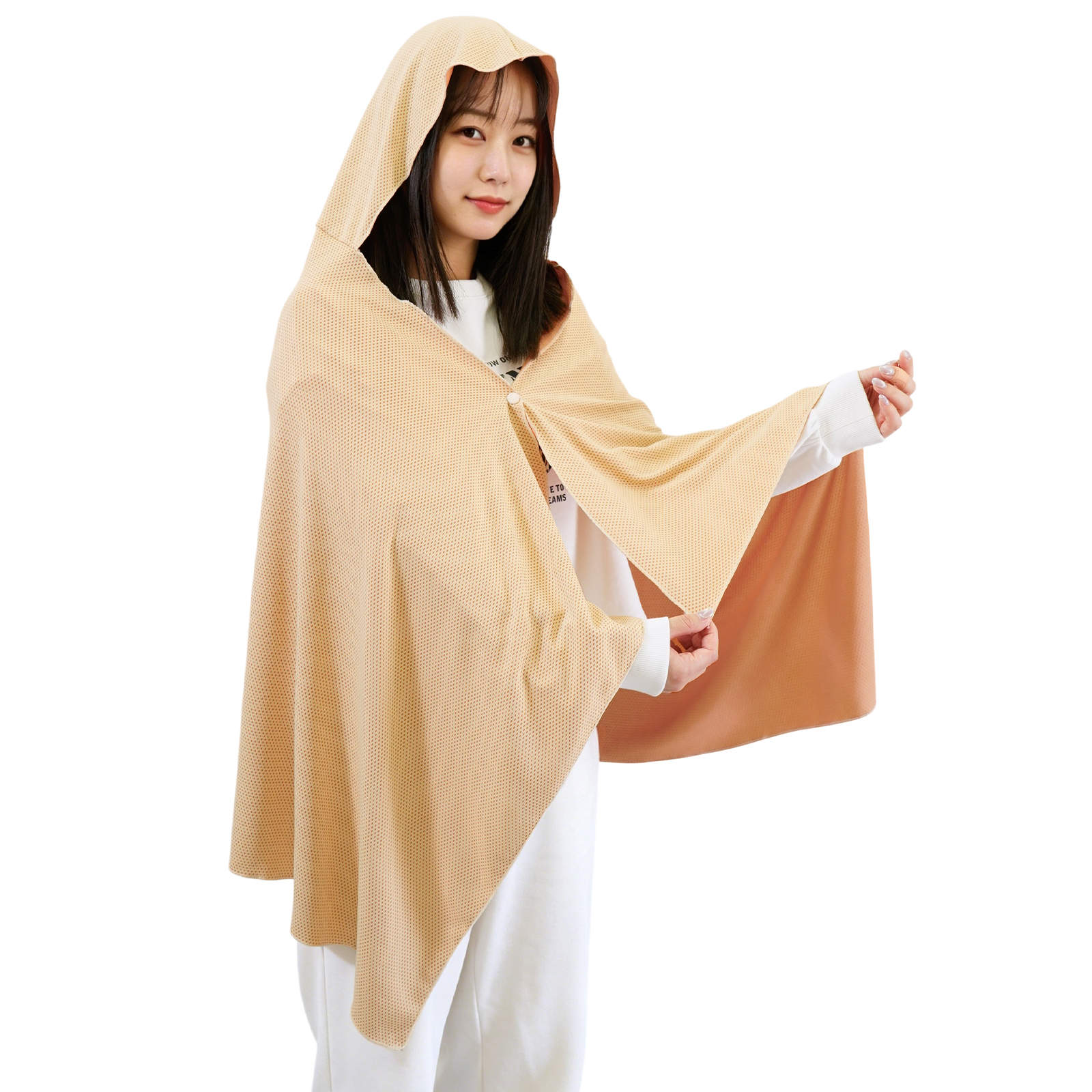 Hill Stone（ヒルストーン） 冷感ポンチョ 冷却ポンチョ 子供 暑さ対策