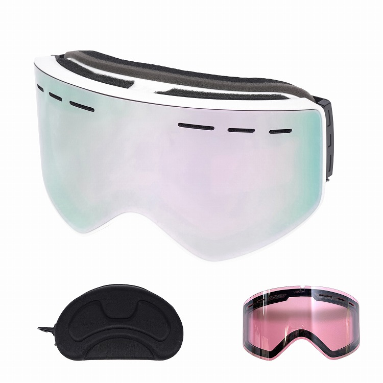Hill Stone（ヒルストーン） スキーゴーグル スキー ゴーグル ダブル