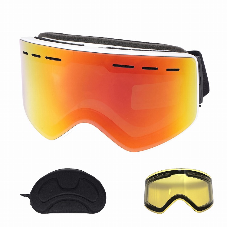 Hill Stone（ヒルストーン） スキーゴーグル スキー ゴーグル ダブル
