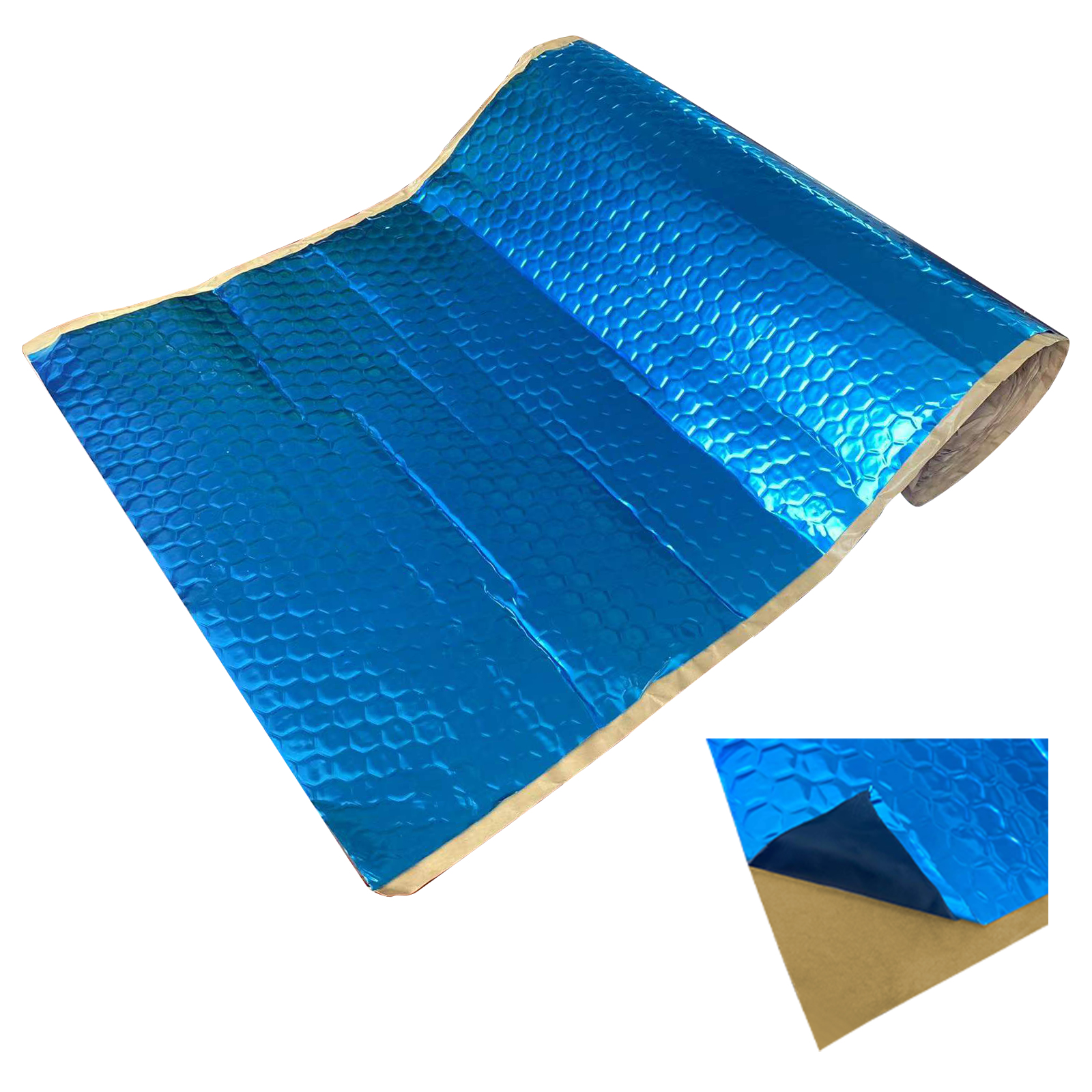 【新品】デッドニングシート 制振 吸音 60cm×600cm スポンジ 高密度 Hill Stone（ヒルストーン） デッドニングシート 1m 3m 5m