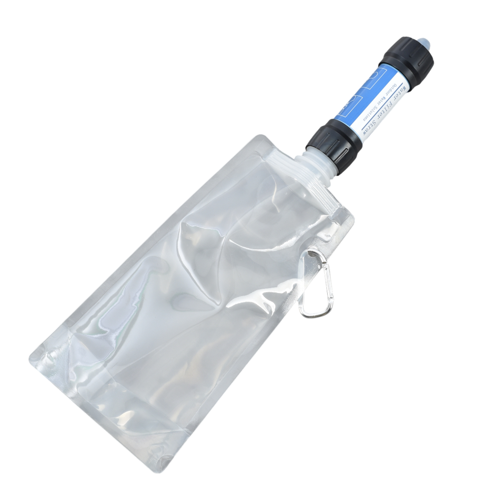 携帯浄水器 防災グッズ 浄水器 携帯 小型 濾過器 ウォーターバッグ 水