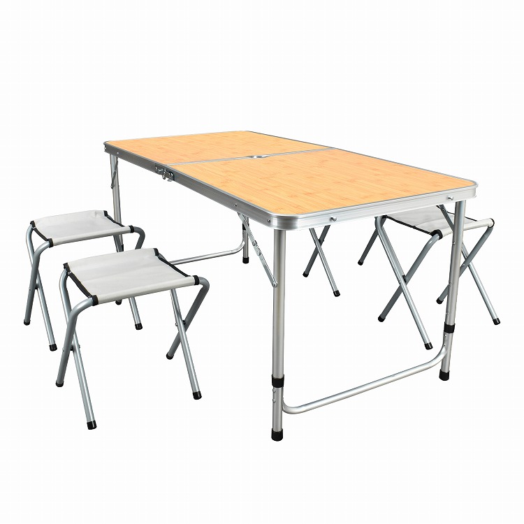 アウトドアテーブルセット キャンプ テーブル 折りたたみ椅子