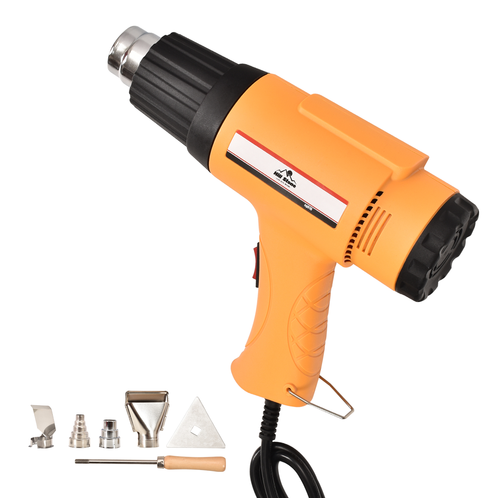 ホットガン ヒートガン 1800W 超強力 温度調整 600℃ 熱処理