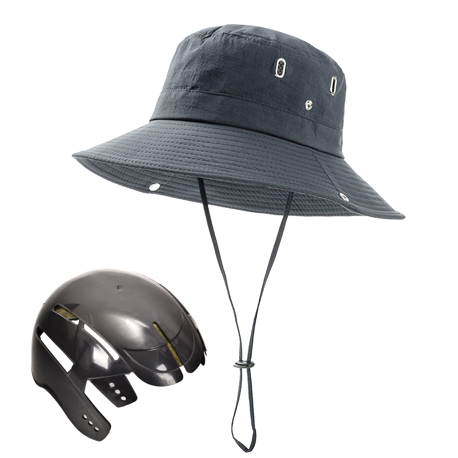ヘルメット 帽子型ヘルメット ハット型 バケットハット UV対策 CE認証 