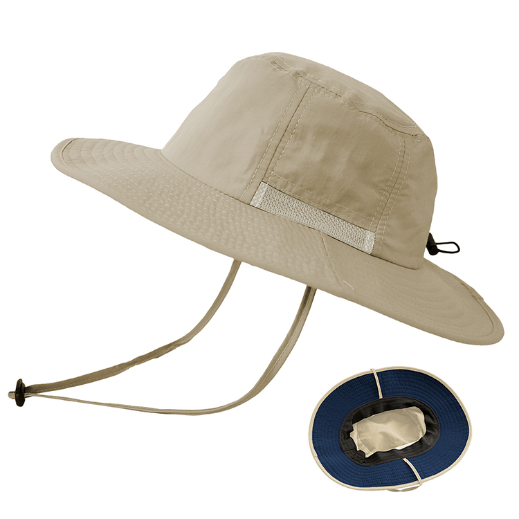 帽子 レディース メンズ サファリハット 完全遮光 紫外線 UVカット 撥水 吸汗 速乾 折りたたみ...