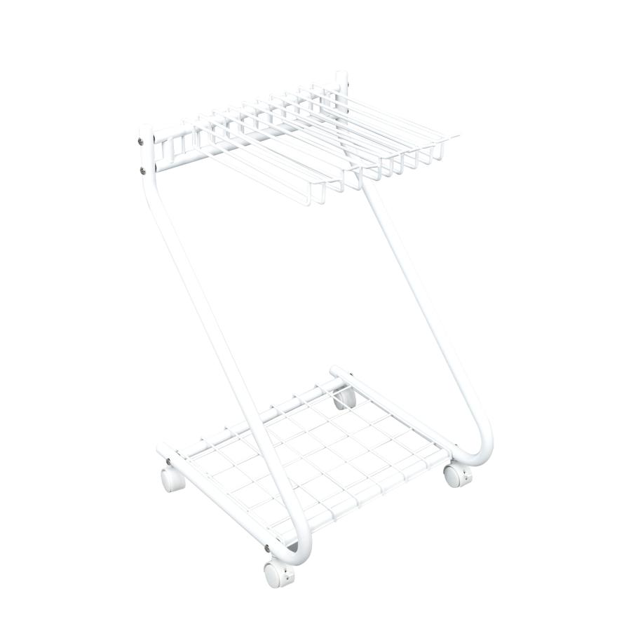 ハンガーラック スラックスハンガー 15本掛け スリム ズボンハンガー