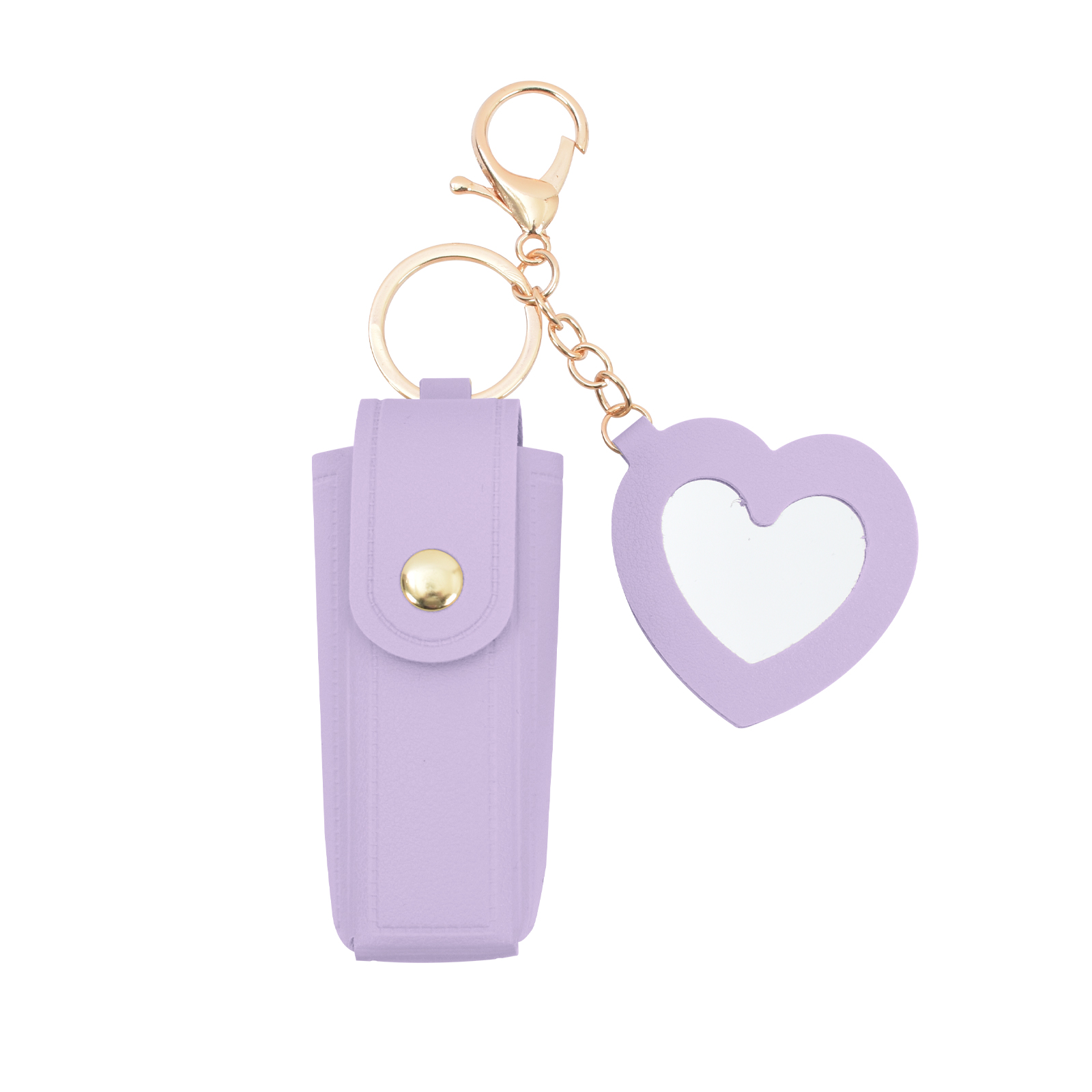 リップケース ミラー付き 鏡付き リップポーチ リップホルダー