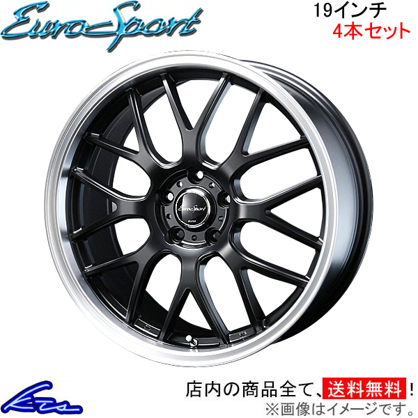 ブレスト ユーロスポーツ タイプ805 4本セット ホイール クラウンハイブリッド【19×8.5J 5-114 INSET36】210系 BLEST EuroSport Type 805 アルミホイール 1台分｜ktspartsshop