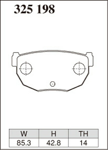 公式ファッション ディクセル ESタイプ リア左右セット ブレーキパッド ブルーバード EU12 325198 取付セット DIXCEL エクストラスピード ブレーキパット