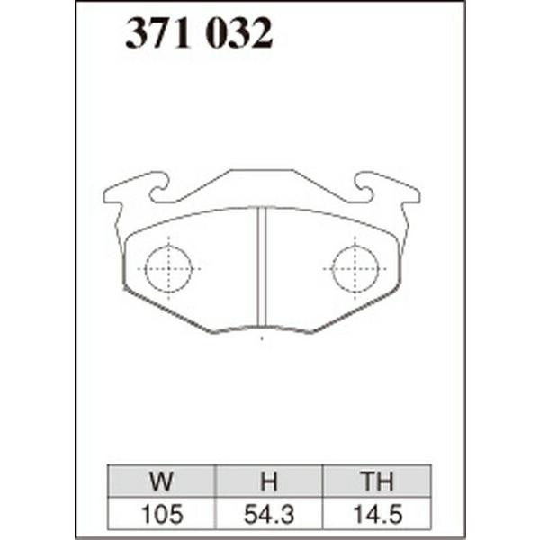 トップ ディクセル ESタイプ フロント左右セット ブレーキパッド ワゴンR CT21S 371032 取付セット DIXCEL エクストラスピード ブレーキパット