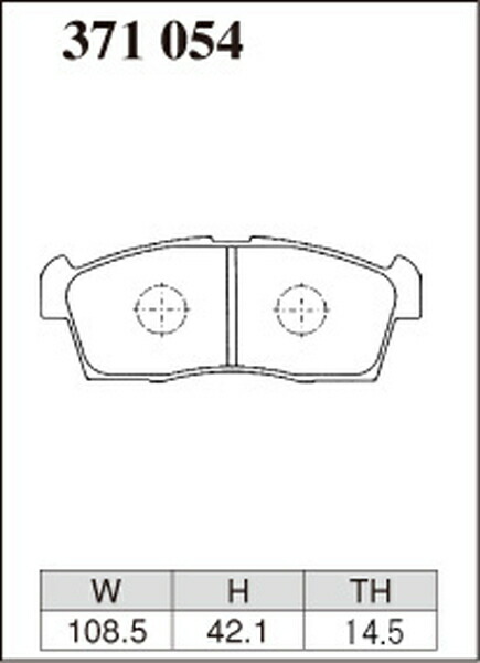 日本直営店 ディクセル ESタイプ フロント左右セット ブレーキパッド ワゴンR MH21S 371054 取付セット DIXCEL エクストラスピード ブレーキパット